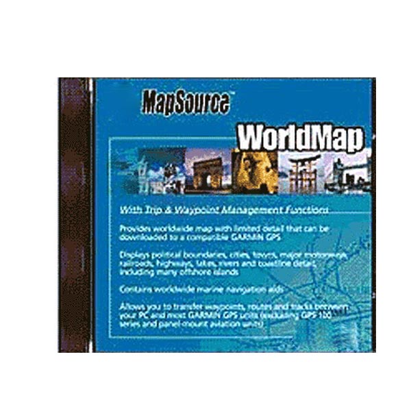 Map software for GPS receiver